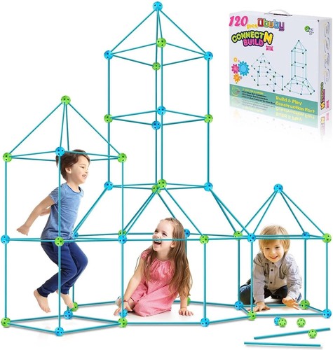 Educational fort building kit - educational,