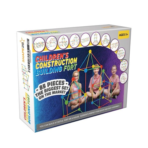 Construction fort building kit - construction,