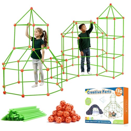 130 piece fort - fort,